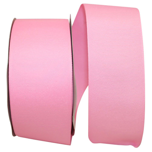 2-1/4" Grosgrain Ribbon - Pink - 50 Yards/Roll