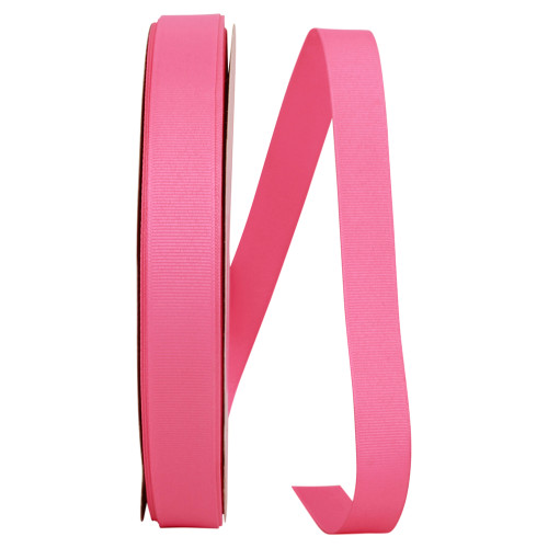 7/8" Grosgrain Ribbon - Hot Pink - 100 Yards/Roll