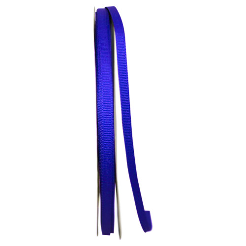 100 Yards - 1/4" Royal Blue Grosgrain Ribbon