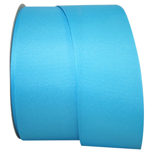 2-1/4" Grosgrain Ribbon - Turquoise - 50 Yards/Roll