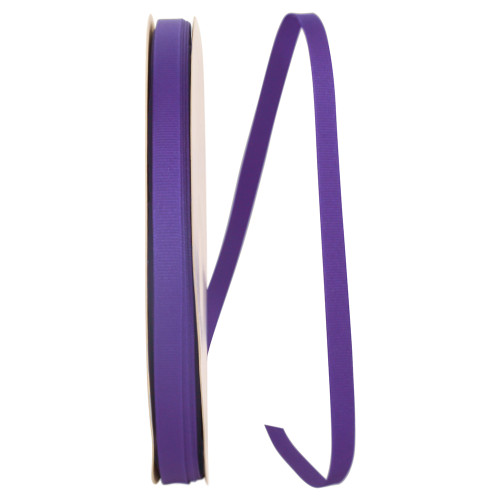 3/8" Grosgrain Ribbon - Regal Purple 100 Yards/Roll