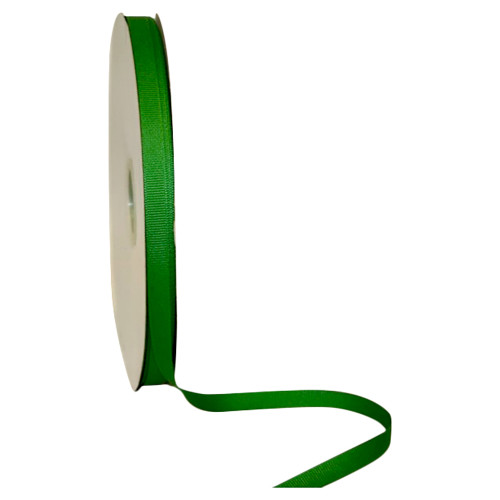 3/8" Grosgrain Ribbon - Emerald 100 Yards/Roll