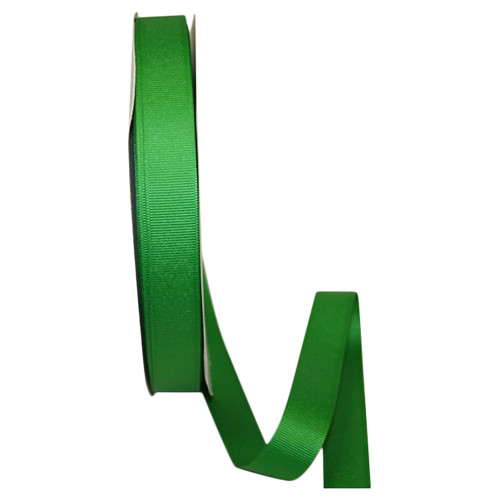 7/8" Grosgrain Ribbon - Emerald - 100 Yards/Roll