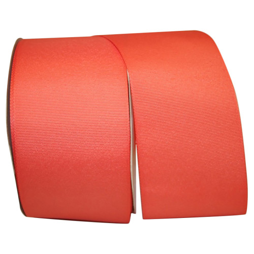 3" Grosgrain Ribbon - Coral - 50 Yards/Roll - Bulk Discounts