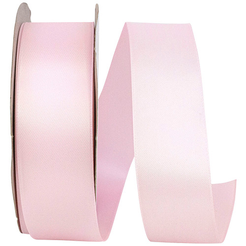 50 Yards - 1-1/2" Light Pink Double Face Satin Ribbon