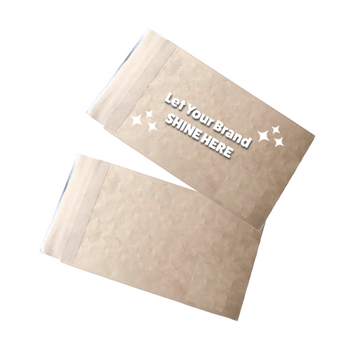 Dura-Bag Kraft Mailer Bags - 7-1/4" X 12" Peel & Seal Closure - 1000 Mailers - Plain or Custom Printed