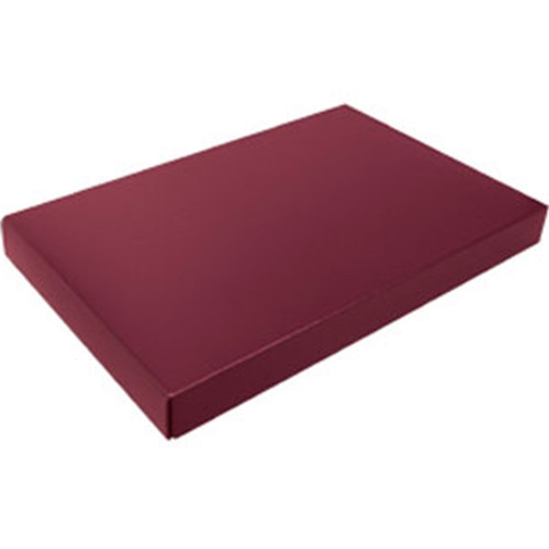 1-1/2 lb. Box Covers-1 Layer-Burgundy
