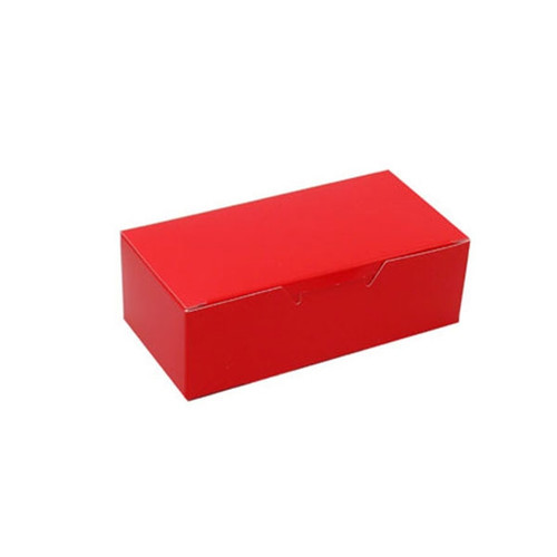 1/2 lb. Red 1 Piece Boxes