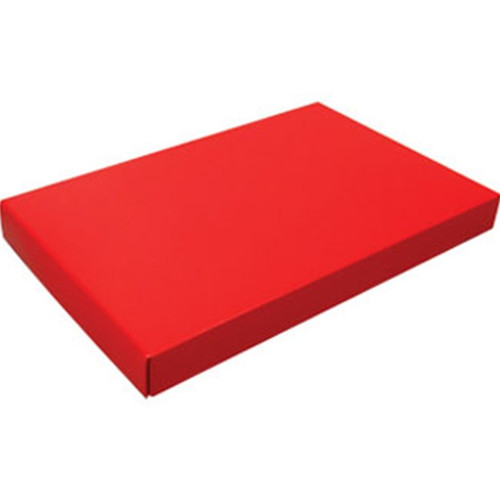 1-1/2 lb. Box Covers-1 Layer-Red