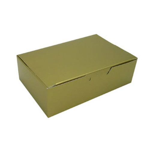 1-1/2 lb. Gold Pattern Chocolate Boxes