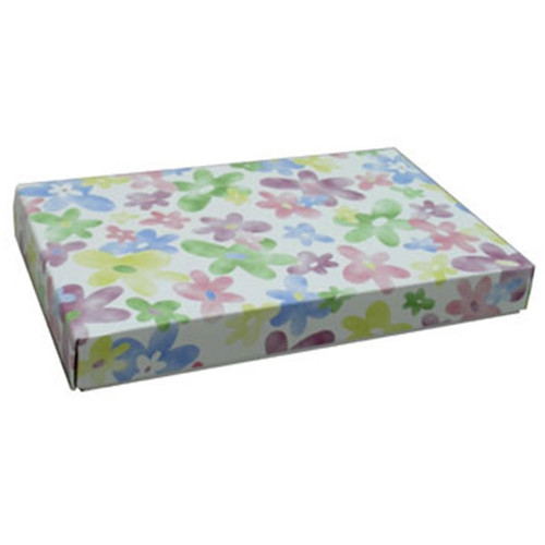 1 lb. Box Covers-1 Layer-Watercolor Daisy