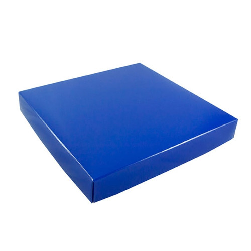 16 oz. Square Royal Blue Chocolate Box Covers