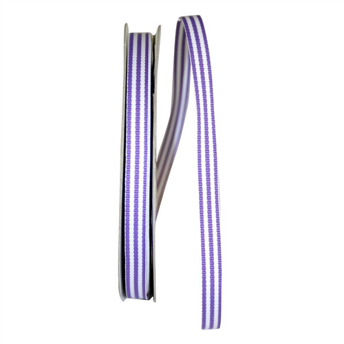 Stripes Lavender Grosgrain