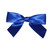 Pre-Tied Satin Twist Tie Bows - Royal Blue