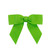 Pre-Tied Grosgrain Twist Tie Bows - Apple Green 7/8"