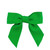 Pre-Tied Grosgrain Twist Tie Bows - Emerald 7/8"