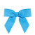 Pre-Tied Grosgrain Twist Tie Bows - Turquoise 7/8"