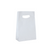 100 Bags - White Gloss Accessory Bags - 7-1/8" x 3-1/4" x 10-3/4"