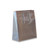 Silver Petite Eurotote Bags-Gloss Laminated