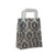 Frosted Petite Reusable Black Damask Bags