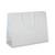 White Junior Medium Eurotote Bags-Gloss Laminated