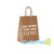 Custom Hot Stamp printed 100% Recycled Shopping Bags