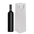 10 Bags - White Eco Euro Paper Wine Bags with Twill Handles 4-1/2 x 4-1/2 x 15