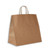 Recycled Kraft Paper Bags: 13" x 7" x 13" - 250 Bags/Case