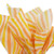 Warm Waves Orange & Sunshine Patterned Tissue Paper