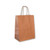 Metallic Copper Paper Shopping Bags 8" x 5" x 10"