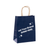 Navy Blue Paper Bags - 8" x 4" x 10"- 250