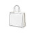 San Francisco Shopping Bags-Medium White