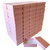 100 Boxes - Custom Branded Matte Pink Jewelry Boxes - 3-1/16" x 2-1/8" x 1"