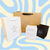 100 Bags -Custom Branded Kraft Eco Euro Paper Bags with Twill Handles 5 x 4 x 6