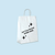 Branded White Kraft Paper Bags - 10" x 5" x13" 250 Bags/Case