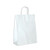 White Kraft Paper Shopping Bags-Medium