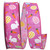 20 Yards - 1.5" Bunny & Eggs Wired Ribbon