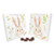16 oz. Candy Box Covers - 1 Layer - Bunny  50 Pcs. (bulk pricing options) 7-3/4" x 7-3/4" x 1-1/8"