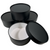 4 Boxes - Round Flower Gift Boxes - 9" Diameter Black