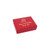 1/4 lb. Red Candy Boxes 50 Pcs. (bulk pricing options) 4-9/16" x 3-9/16" x 1-1/4"