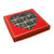 16 oz. Square Red with Heart Windows Candy Boxes