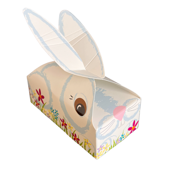 MADE IN USA - 50 Boxes 1/2 lb. Candy & Fudge Boxes Bunny Buddy Easter - 5-1/2" x 2-3/4" x 1-3/4"
