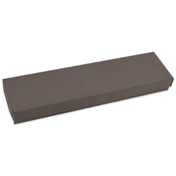 MADE IN USA - 100 Boxes - Matte Grey Jewelry Boxes - 8" x 2" x 7/8" MADE IN USA - 100 Boxes - Matte Grey Jewelry Boxes - 8" x 2" x 7/8"