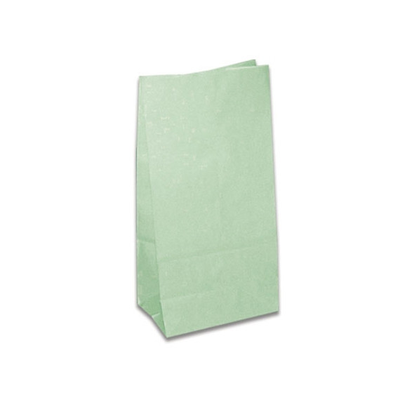 6 lb. SOS Paper Bags - Lime Green