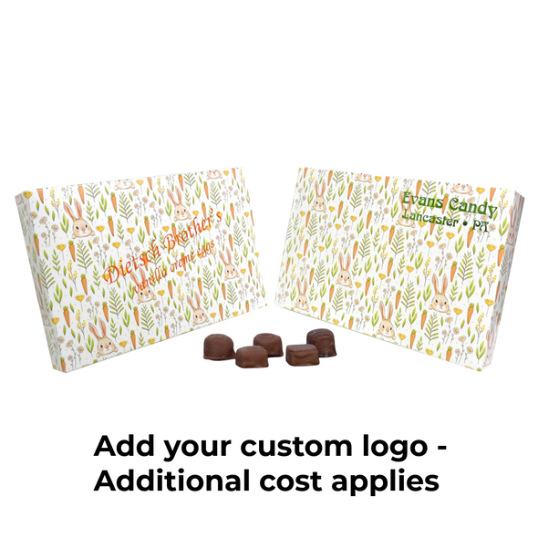 MADE IN USA - 50 Covers - 1 lb. Candy-Chocolate Box Covers - Bunnies & Carrots
