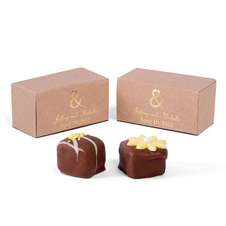 CLEARANCE - MADE IN USA - 50 Boxes - Mini Favor Boxes - Kraft Boxes