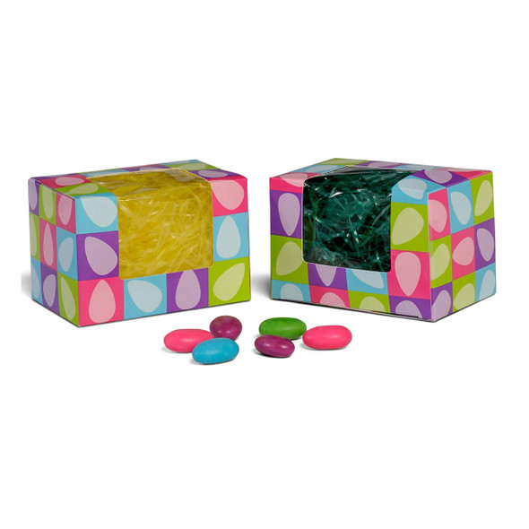 CLEARANCE - MADE IN USA - 50 Boxes -  1/2 lb. Bright Eggs - Egg Boxes