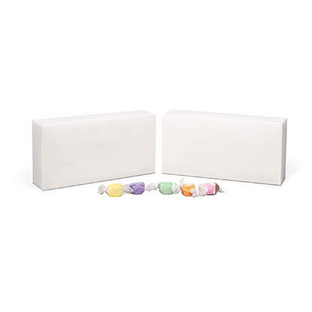 CLEARANCE-MADE IN USA - 50 Boxes - 2 lb. Candy & Fudge Boxes- White