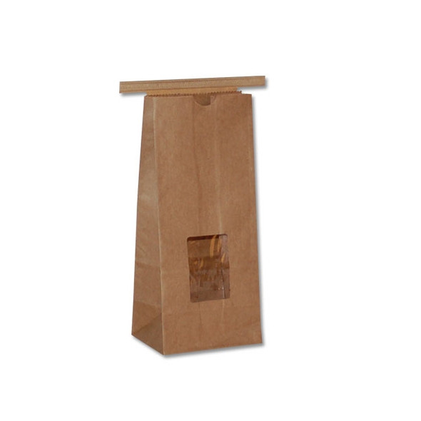 1/2 lb. Kraft Coffee - Cookie Bags with window