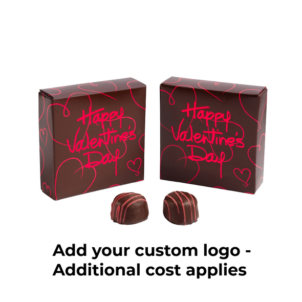 MADE IN USA - 50 Covers - 3 oz. Candy Box Covers - Valentine Heart 3-11/16" x 3-11/16" x 1-1/8"